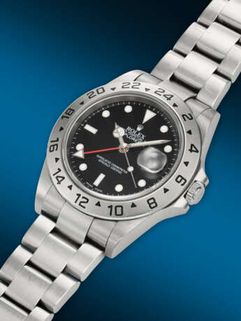 ROLEX, STAINLESS STEEL DUAL TIME 'EXPLORER II', REF. 16570 - photo 2