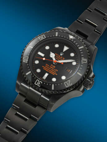 BAMFORD, PVD-COATED STAINLESS STEEL 'DEEPSEA SEA-DWELLER' REF. 116660 - photo 2