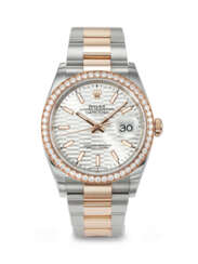 ROLEX, PINK GOLD, STAINLESS STEEL, AND DIAMOND-SET 'DATEJUST', REF. 126281RBR