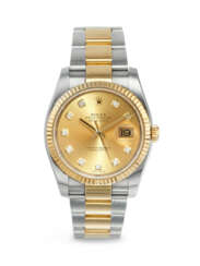 ROLEX, YELLOW GOLD, DIAMOND-SET, AND STAINLESS STEEL 'DATEJUST', REF. 116233