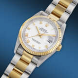 ROLEX, YELLOW GOLD AND STAINLESS STEEL 'DATEJUST', REF. 16233 - Foto 2