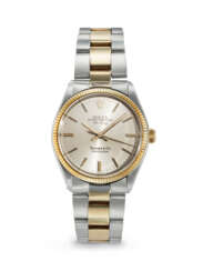 ROLEX, RETAILED BY TIFFANY & CO., 14K YELLOW GOLD AND STAINLESS STEEL 'AIR-KING,' REF. 5501