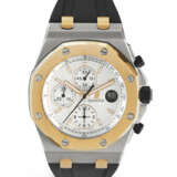 AUDEMARS PIGUET, RARE AND LIMITED EDITION PINK GOLD AND TITANIUM 'ROYAL OAK OFFSHORE CARLSON', REF. 26105IR - photo 1