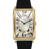 PATEK PHILIPPE, YELLOW GOLD RECTANGULAR WRISTWATCH, WITH "EXPLODING" NUMERALS - фото 1