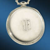 PATEK PHILIPPE, EXTREMELY RARE WHITE GOLD 'MURAT' DECORATED POCKET WATCH, WITH TWO-TONE MOTHER OF PEARL DIAL - Foto 3