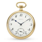 PATEK PHILIPPE FOR TIFFANY & CO., YELLOW GOLD POCKET WATCH, WITH RUBY BANKING PINS, 'FIRST QUALITY "EXTRA"' - photo 1