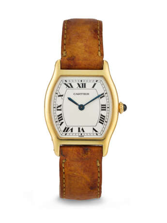 CARTIER, PARIS, YELLOW GOLD 'TORTUE', REF. 96069 - Foto 1