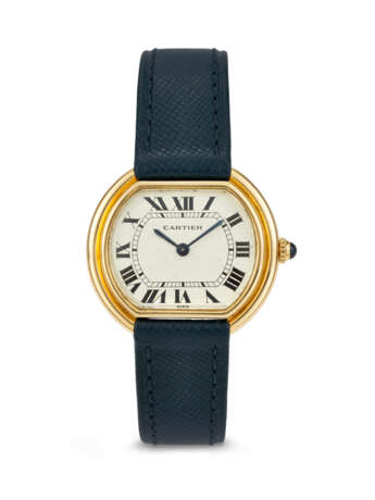 CARTIER, PARIS, YELLOW GOLD 'ELLIPSE', REF. 78091 - photo 1