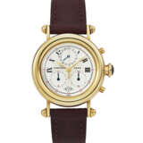 CARTIER, 150TH ANNIVERSARY, YELLOW GOLD QUARTZ CHRONOGRAPH 'DIABLO', REF. 14000 - фото 1