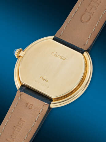 CARTIER, PARIS, YELLOW GOLD 'ELLIPSE', REF. 78091 - photo 3