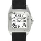 CARTIER, STAINLESS STEEL 'SANTOS 100', REF. 2656 - photo 1