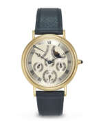 Фазы луны. BREGUET, HIGHLY ATTRACTIVE AND RARE YELLOW GOLD PERPETUAL CALENDAR 'CLASSIQUE', REF. 3317