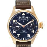 IWC, PINK GOLD LIMITED EDITION ANNUAL CALENDAR 'BIG PILOT ANTOINE DE SAINT EXUPÉRY', WITH 8-DAY POWER RESERVE, REF. IW502706 - Foto 1