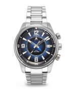 Alarm. JAEGER-LECOULTRE, STAINLESS STEEL ALARM 'POLARIS MARINER MEMOVOX', REF. Q903818J