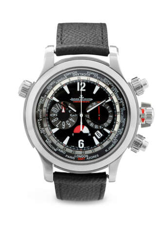 JAEGER-LECOULTRE, STAINLESS STEEL 'MASTER COMPRESSOR EXTREME WORLD CHRONOGRAPH'. REF. Q1768470 - photo 1