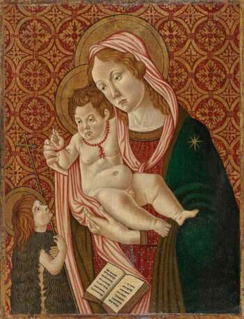 Maria mit dem Kind und dem Johannesknaben - Foto 1