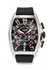 FRANCK MULLER, STAINLESS STEEL CHRONOGRAPH '32ND AMERICA'S CUP CHALLENGER VALENCIA', REF. 8080 CC AT VAL