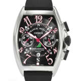 FRANCK MULLER, STAINLESS STEEL CHRONOGRAPH '32ND AMERICA'S CUP CHALLENGER VALENCIA', REF. 8080 CC AT VAL - Foto 1