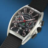 FRANCK MULLER, STAINLESS STEEL CHRONOGRAPH '32ND AMERICA'S CUP CHALLENGER VALENCIA', REF. 8080 CC AT VAL - фото 2