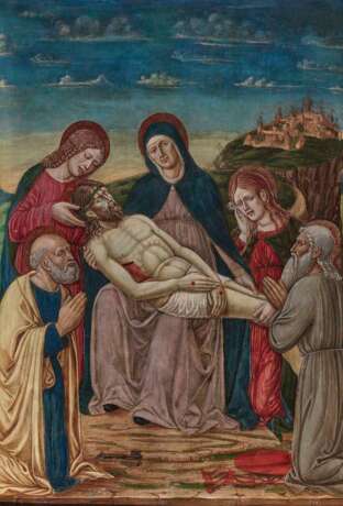 Beweinung Christi mit den Heiligen Petrus und Hieronymus - фото 1
