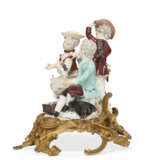 AN ORMOLU-MOUNTED MEISSEN PORCELAIN FIGURAL GROUP OF 'THE LOTTERY' - фото 5