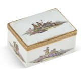 TWO GOLD-MOUNTED MEISSEN PORCELAIN SNUFF BOXES - Foto 2