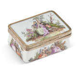 TWO GOLD-MOUNTED MEISSEN PORCELAIN SNUFF BOXES - Foto 5