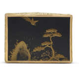 A GERMAN GOLD-MOUNTED JAPANESE LACQUER SNUFF BOX - фото 2