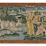 A NEEDLEWORK PANEL WITH SCENES FROM THE LIFE OF TOBIAS - photo 1