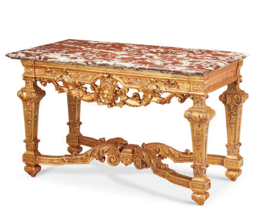 A LOUIS XIV GILTWOOD SIDE TABLE - Foto 2