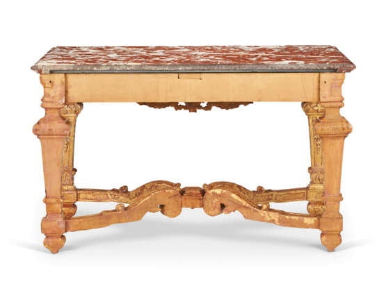A LOUIS XIV GILTWOOD SIDE TABLE - Foto 4