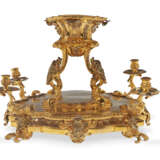 A NORTH ITALIAN GILT AND SILVERED COPPER SURTOUT DE TABLE - photo 5