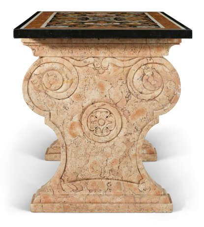 A SOUTH ITALIAN MOTHER-OF-PEARL INLAID SPECIMEN MARBLE TOP - photo 5