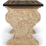 A SOUTH ITALIAN MOTHER-OF-PEARL INLAID SPECIMEN MARBLE TOP - Foto 5