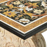 A SOUTH ITALIAN MOTHER-OF-PEARL INLAID SPECIMEN MARBLE TOP - фото 6