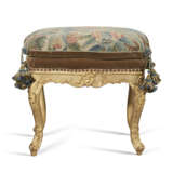 A PAIR OF LOUIS XV GILTWOOD TABOURETS - photo 4
