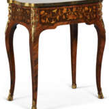 A LOUIS XV ORMOLU-MOUNTED TULIPWOOD, KINGWOOD, AMARANTH AND MARQUETRY TABLE A ECRIRE - photo 5