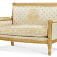 AN EMPIRE GILTWOOD CANAPE - Auction prices