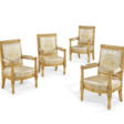 A SET OF FOUR EMPIRE GILTWOOD FAUTEUILS - Аукционные цены