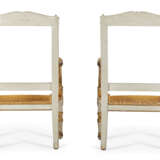 A PAIR OF EMPIRE WHITE-PAINTED AND PARCEL-GILT FAUTEUILS - photo 5