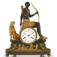 A DIRECTOIRE ORMOLU AND PATINATED BRONZE CLOCK ‘L’AFRIQUE’ - Auktionspreise