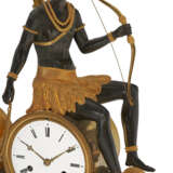 A DIRECTOIRE ORMOLU AND PATINATED BRONZE CLOCK ‘L’AFRIQUE’ - фото 8