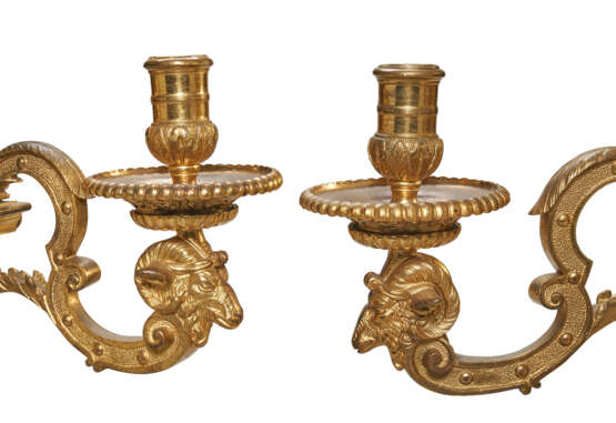 A PAIR OF FRENCH ORMOLU FOUR-LIGHT CANDELABRA - photo 3