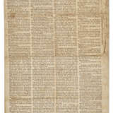 An extremely rare broadsheet printing of the Constitution - фото 2