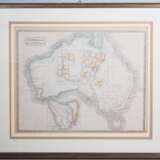 Landkarte "Australia with the British Settlements", um 1835 - фото 1