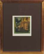 Product catalog. Horst Reichle (*1938 Biberach) - Abstrakte Farbradierung E.A.
