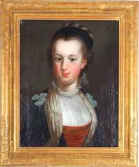 Adeliges Damenporträt &quot;von Rogister&quot;, um 1800