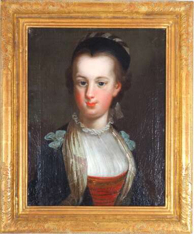 Adeliges Damenporträt "von Rogister", um 1800 - photo 1