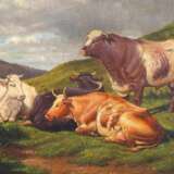 J. Ware, Kühe auf der Weide, 1902 - Foto 2