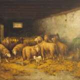 Gérard Jozef Adrian van Luppen (1834-1891), Schafe im Stall, 1883 - фото 2